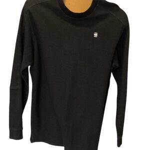 G-Star Men's Black Long Sleeve Shirt